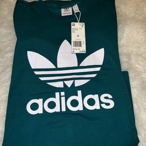 Teal adidas legging set